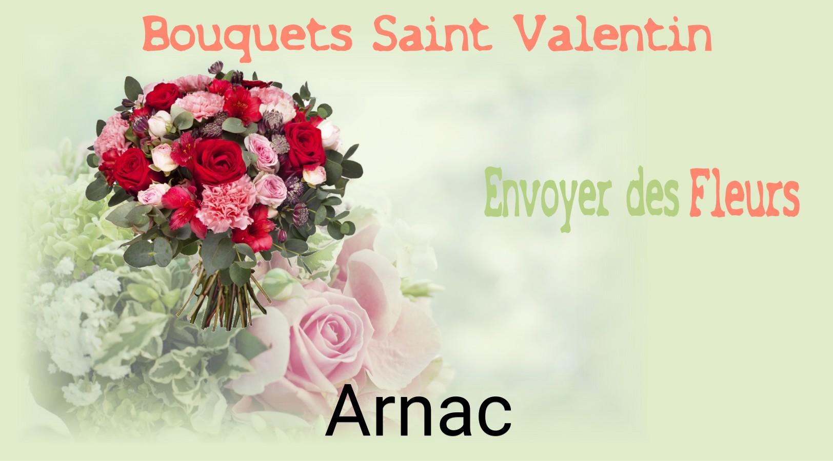 Roses de Saint-Valentin livrées à Arnac
